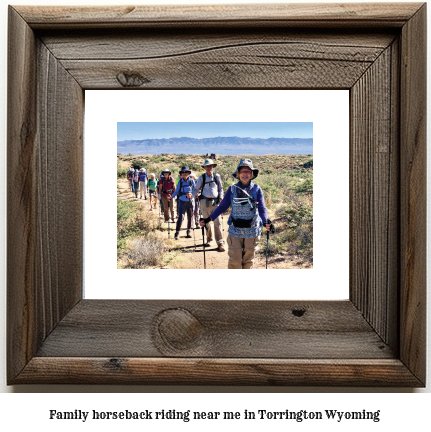 family horseback riding near me in Torrington, Wyoming